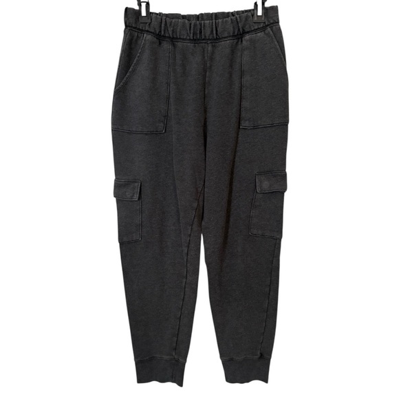 🌹PINK VS CHARCOAL GRAY CARGO JOGGERS - Picture 1 of 4